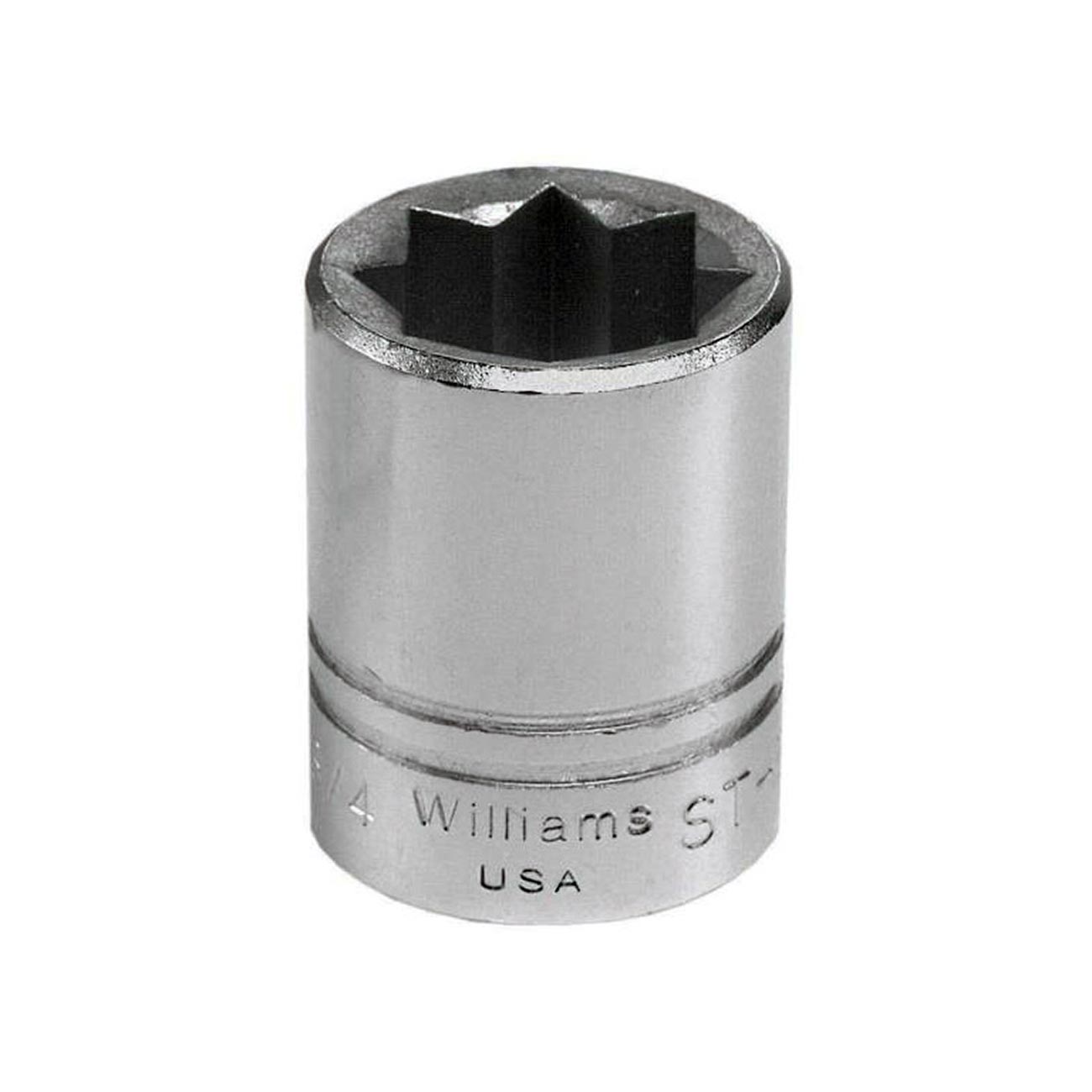 Williams ST-824 3/4-Inch Shallow 8 Point Socket
