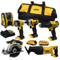 DEWALT 20V MAX Combo Kit, Power Tool Combo Kit, Compact 6-Tool (DCK620D2)