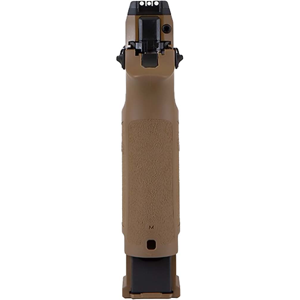 Sig Sauer Proforce 6mm BB Caliber Metal Slide Construction with Full Blow-Back Action 21rd M17 Airsoft Pistol, Coyote Tan, Green Gas Power Source