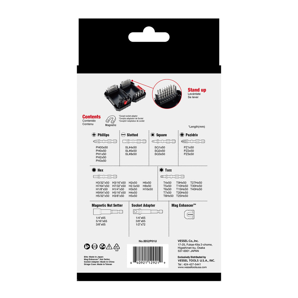 IMPACT BALL Torsion Bit 52PCS SET