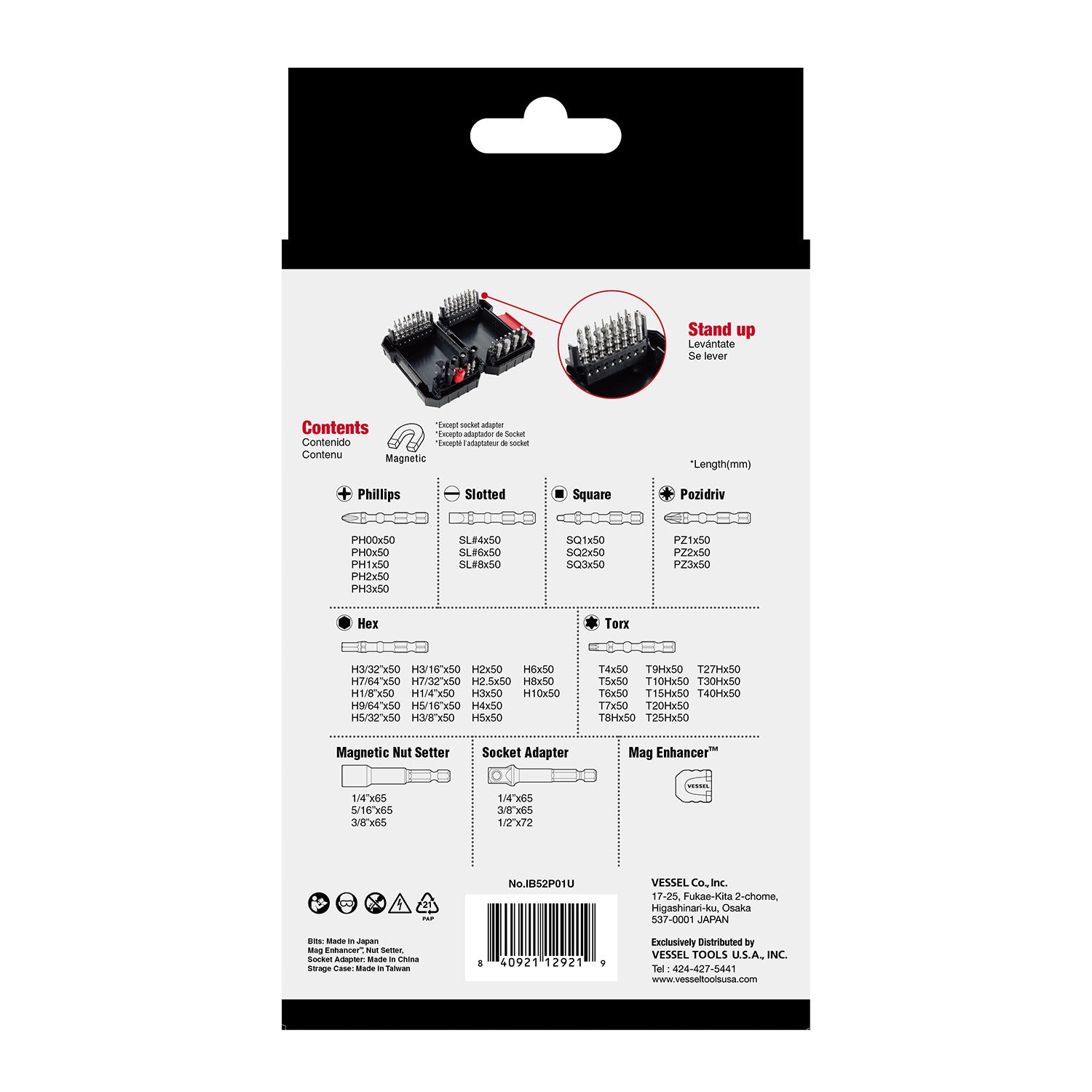 IMPACT BALL Torsion Bit 52PCS SET