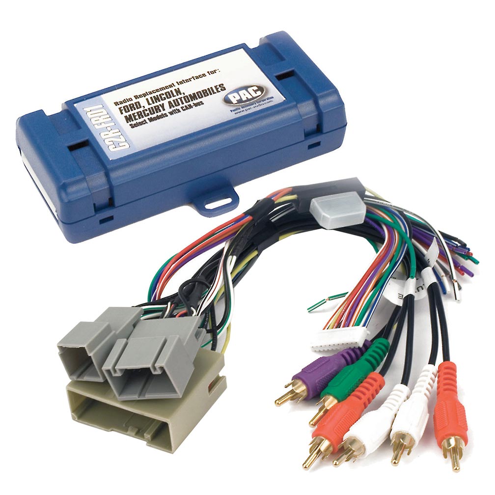 PAC C2R-FRD1 Radio Replacement Interface for Select 2005-up CAN-bus Ford, Lincoln and Mercury Vehicles,Blue, 8.80" x 8.50" x 2.80"