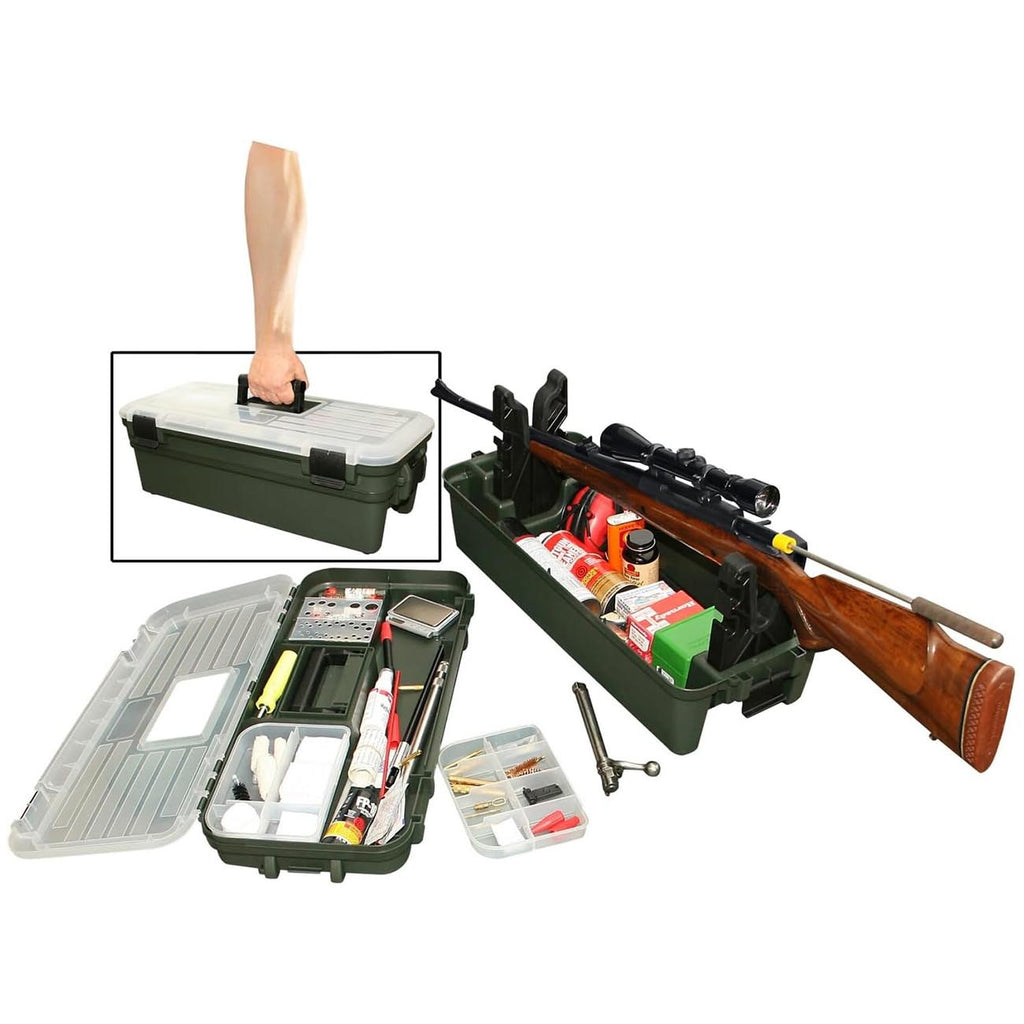 MTM RBMC-11 Shooting Range Box & Maintenance Center, USA Made, Forest Green
