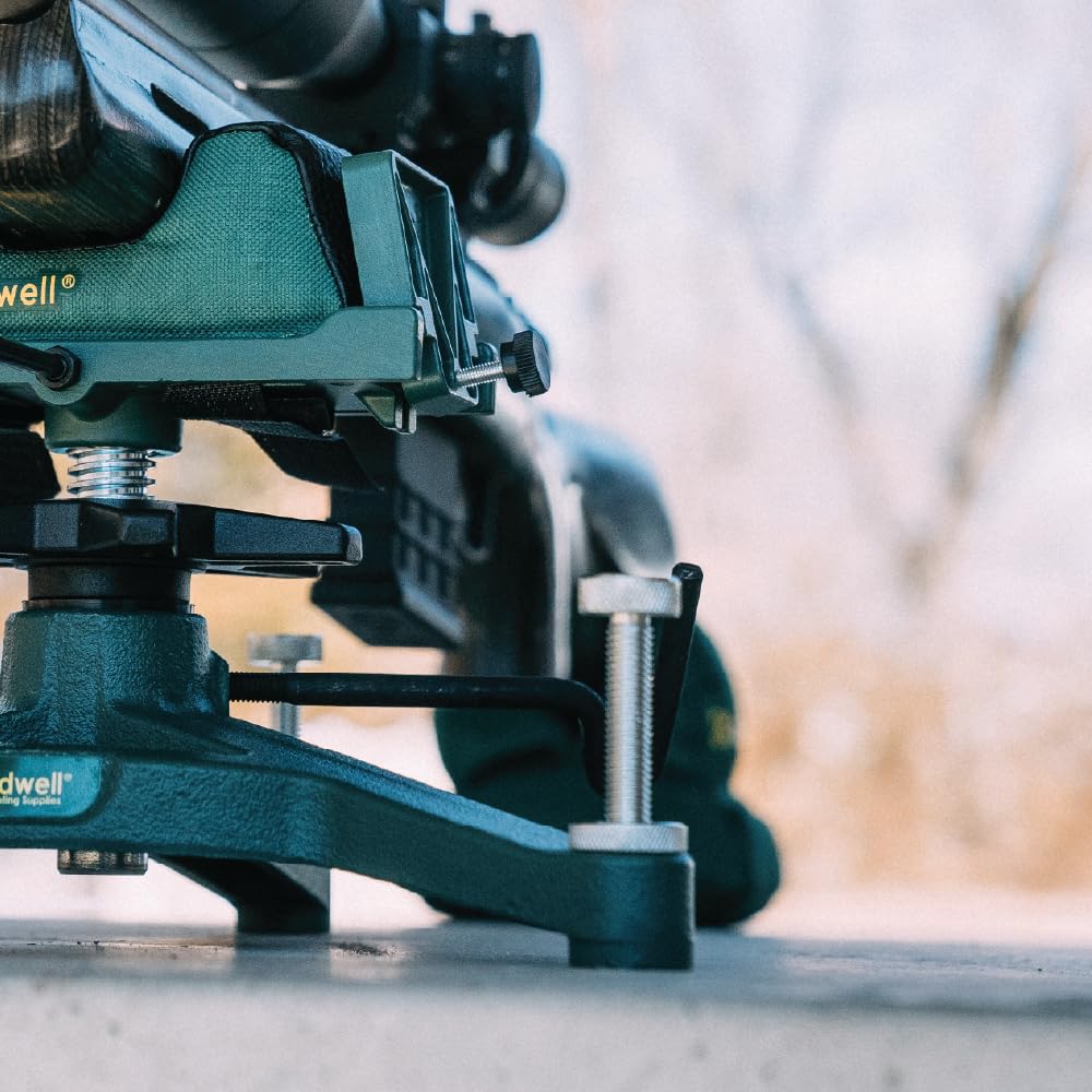 Caldwell Replacement Feet for The Rock BR with Rubber Coating for Range Sight In and Shooting Stability