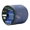 Orion Cobalt S161000PB 16 Gauge AWG (1000-Ft Blue/Clear) High Powered Car Speaker Wire Roll, Surround Sound, Home Theater Speakers, RV Audio | 2x16 Gauge Speaker Cable/Wire Roll