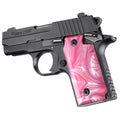 Hogue 38518 Sig P238 Grips, Pink Pearl