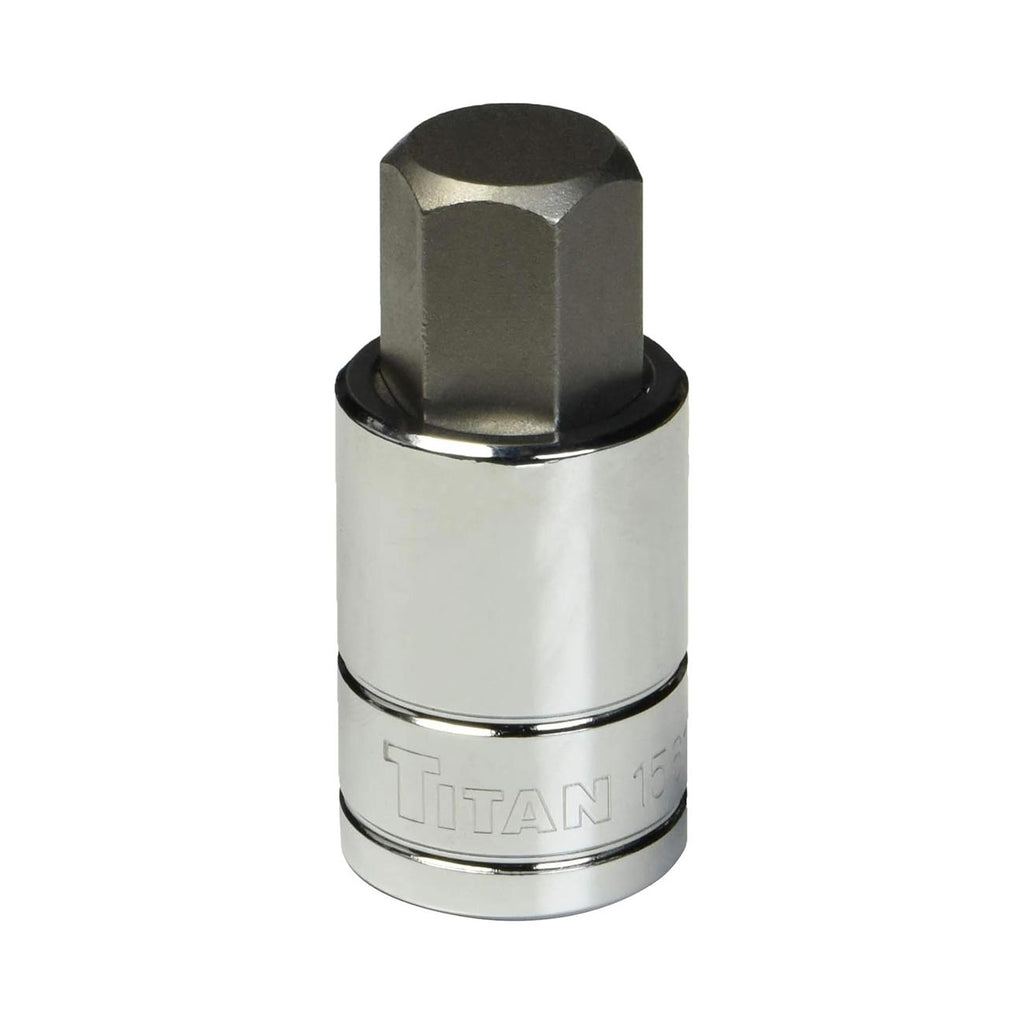 Titan 15617 1/2-Inch Drive x 17mm Hex Bit Socket