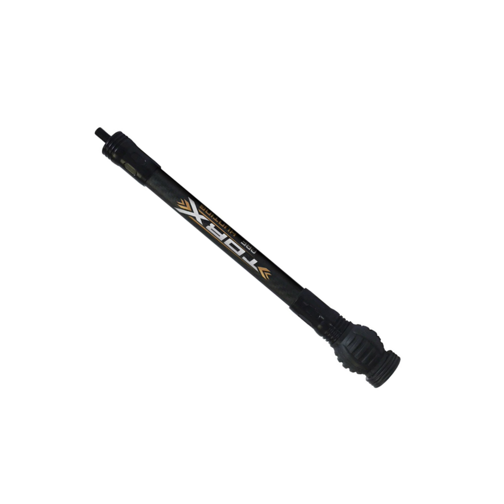 CBE 11″ Torx Stabilizer – High-Mod Carbon Bow Stabilizer w/ Dampener & Weight Kit