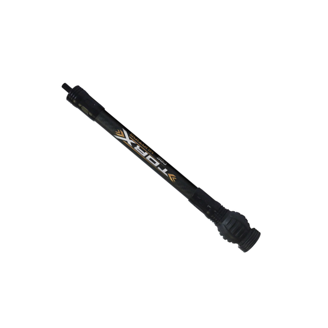 CBE 11″ Torx Stabilizer – High-Mod Carbon Bow Stabilizer w/ Dampener & Weight Kit