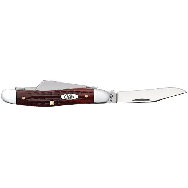 W.R. Case & Sons Cutlery Knife, SS Pocket Worn Old RED