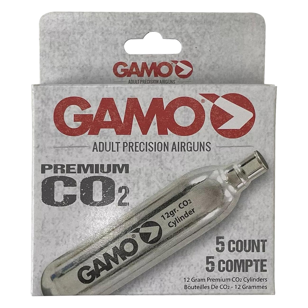 GAMO 12-Gram Replacement CO2 Cylinders, 5-Pack