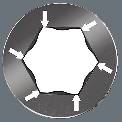 Wera - 5073596001 Hexagon 950 PKL/9 BM SB L-Key Set, BlackLaser, Ballpoint Hex Key, 9 Piece
