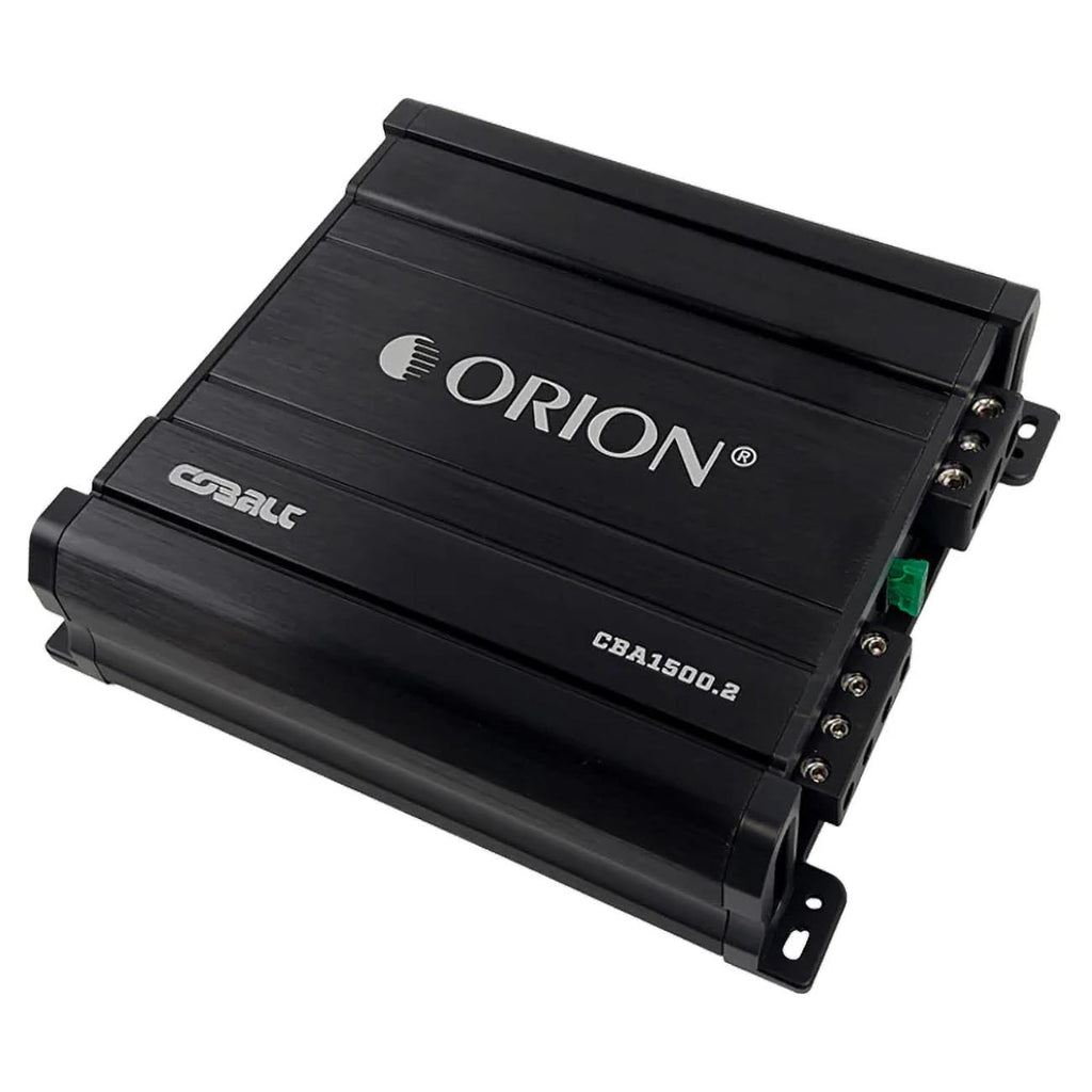 Orion Cobalt Series CBA1500.2 High Efficiency 2-Channel Class A/B Amplifier for Car Audio Stereo - 1500W High Output, 2/4 Ohm Stable, Adjustable Low/High Pass, Bass Boost, MOSFET Power Supply