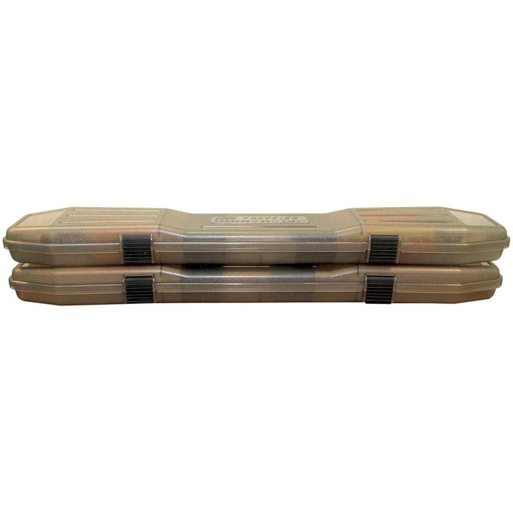 MTM BTBC-41 Traveler Crossbow Bolt Case, Holds 6 bolts up to 24.25", USA Made, Clear Smoke