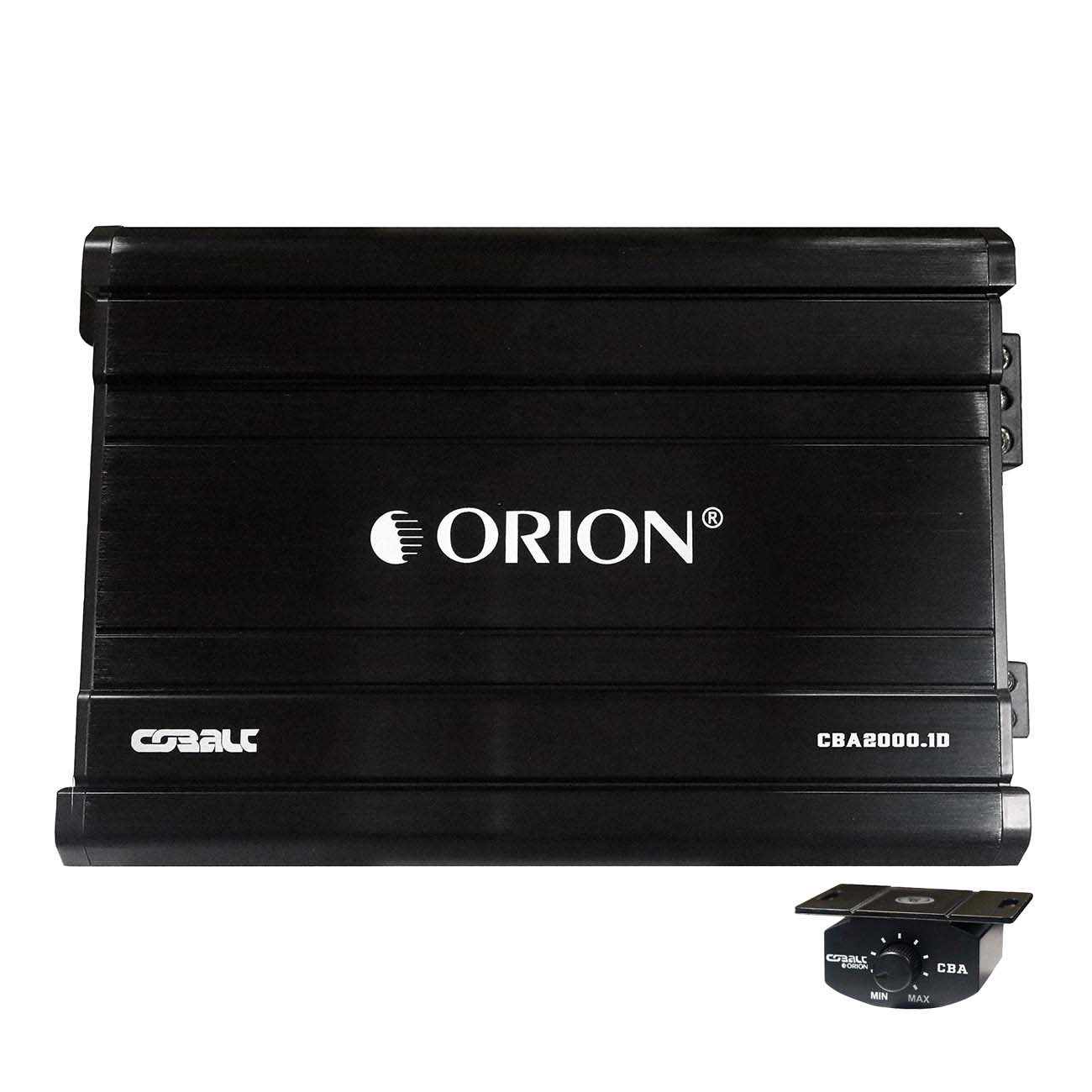 Orion Cobalt CBA2000.1D Monoblock 1-Channel Class D Amplifier for Car Subwoofer, 2000W, 2/4 Ohm Stable, Adjustable Low Pass & Subsonic Filter with Bass Boost, MOSFET Power Supply, Bass Knob Included