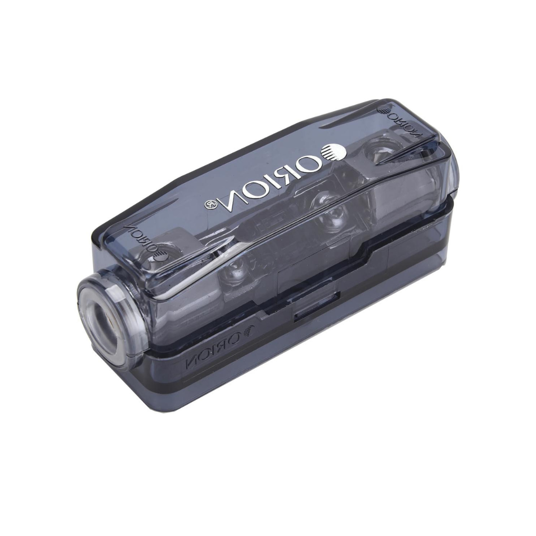 ORION XTR Series OWFH100HP 0/2 Gauge In-Line Mini ANL Fuse Holder W/ 200 Amp Fuse for Car Audio Amplifier