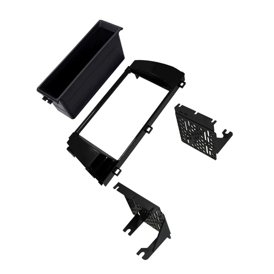 American International TOYK951MG Dash Installation Kit for 2014–2016 Toyota Corolla – Single & Double DIN (Metallic Graphite)