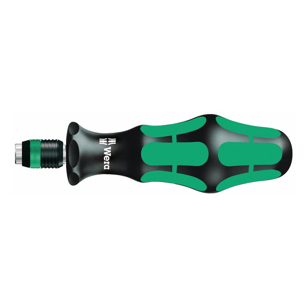 Wera 05073540001 1/4″ Bit-holding Screwdriver Handle with Rapidaptor Quick-Release Chuck