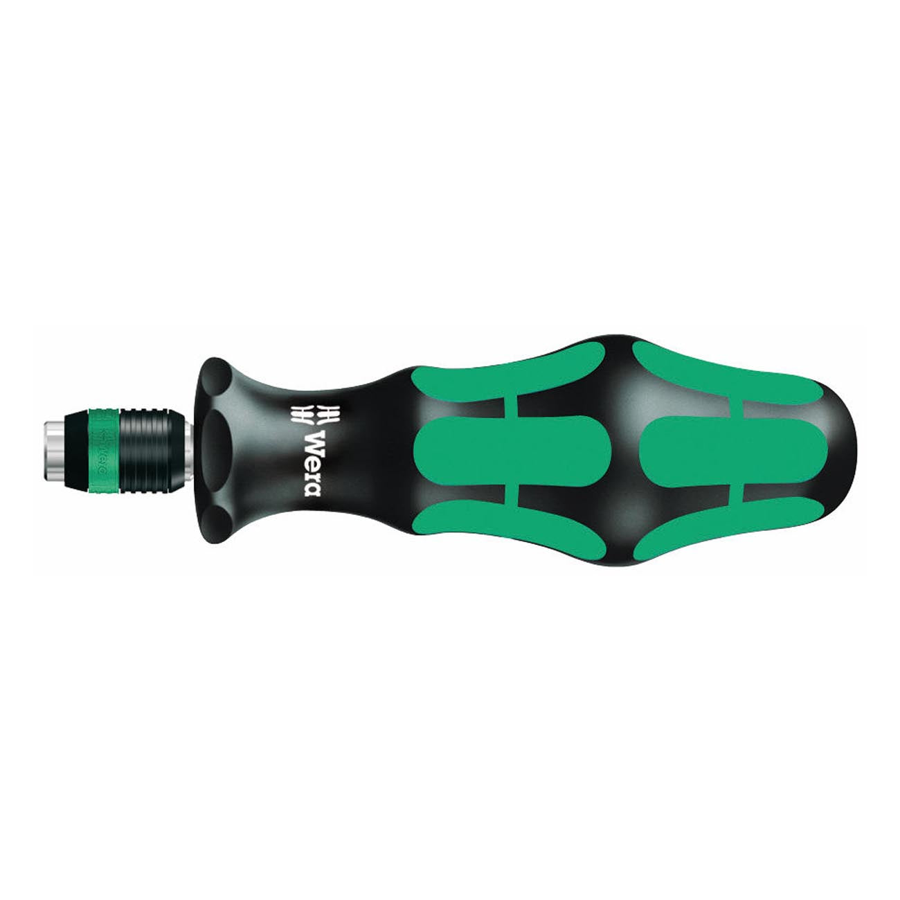 Wera 05073540001 1/4″ Bit-holding Screwdriver Handle with Rapidaptor Quick-Release Chuck