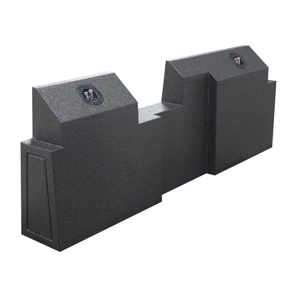 Dual 10" UNDERSEAT UPFIRE SUBWOOFER Enclosure Box for 2019-2023 Jeep Gladiator