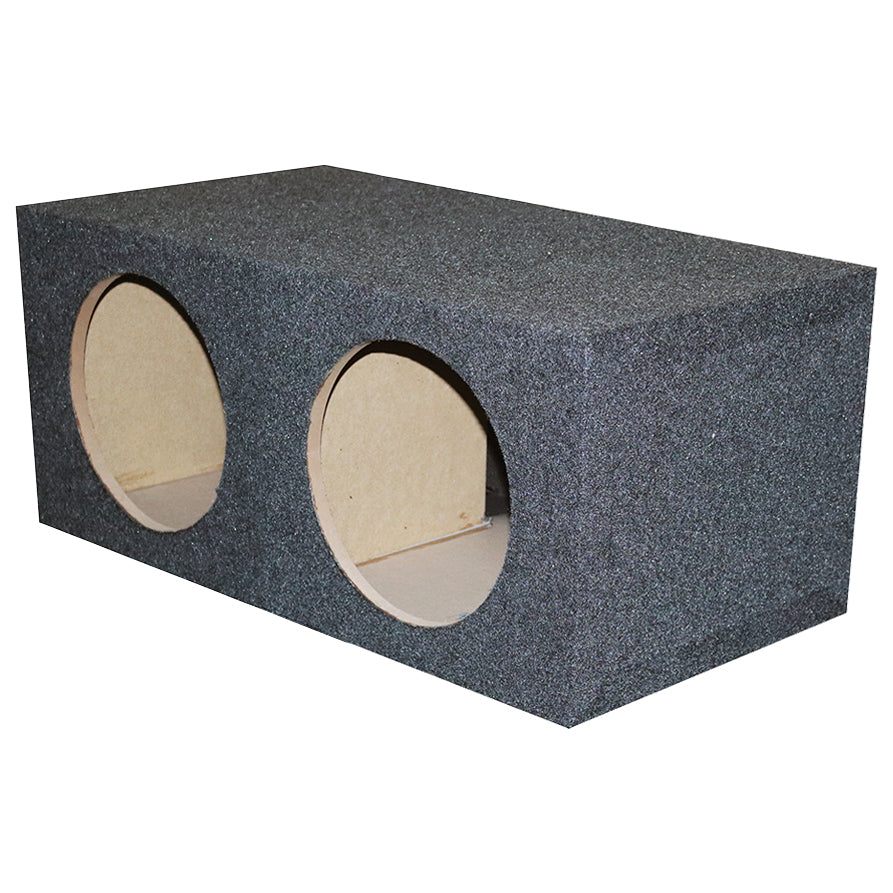 Qpower QPSQ15E Empty Woofer Box Qpower [2]15square *qpsq15em*