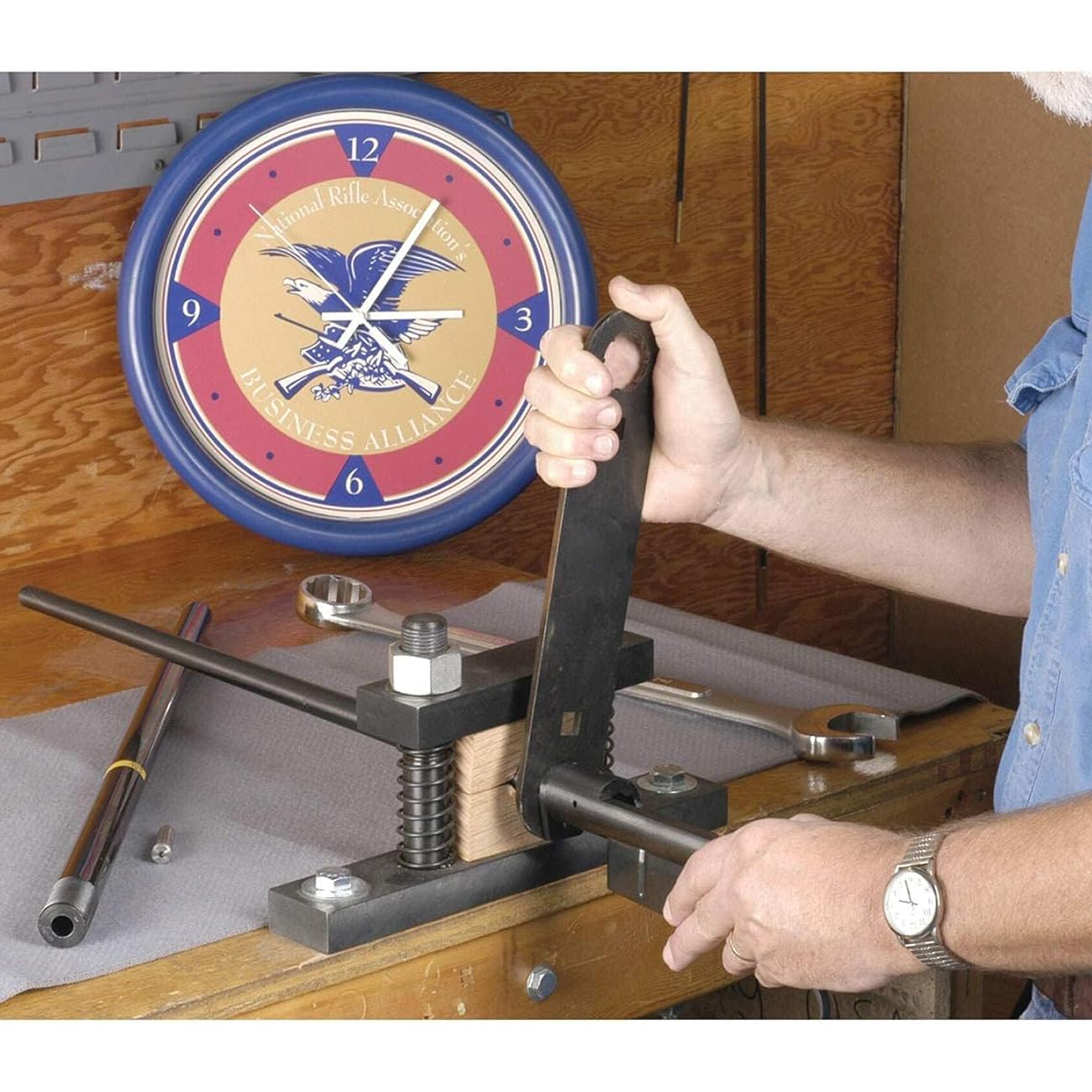 Wheeler Savage Barrel Wrench with Dual Ends for Savage Barrel Removal, Installation and Maintenance