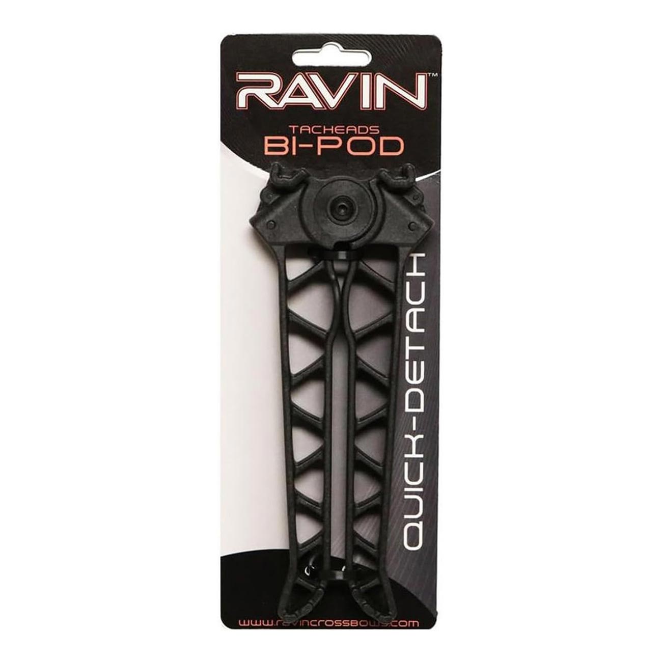 Ravin R150 TacHeads Quick-Detach Crossbow Bipod For Use Exclusively With Ravin Crossbows,Black