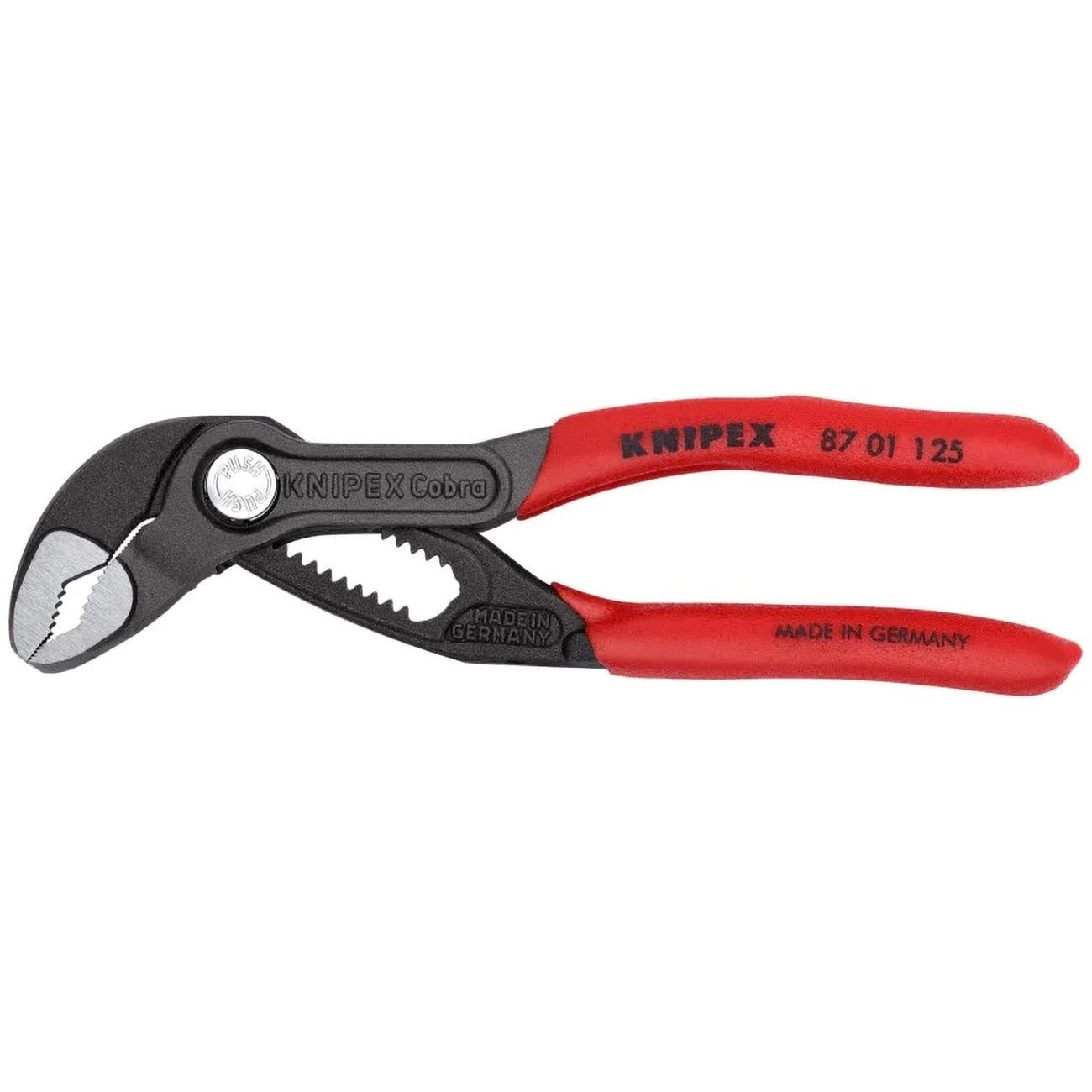 KNIPEX 5 Pc Pliers Cobra Set In Tool Roll, Black