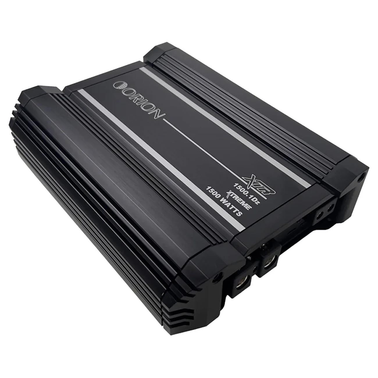 Orion XTR Series XTR1500.1DZ High Power Monoblock Class-D Car Amplifier - 1500W RMS, 1-Ohm Stable, Low-Pass Crossover, Bass Boost Control, MOSFET Power Supply, Bass Knob Included, Made in Korea