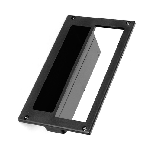 American International FMK504P Dash Installation Kit for 1987–1993 Ford Mustang – Single DIN w/ Pocket (Satin Black)