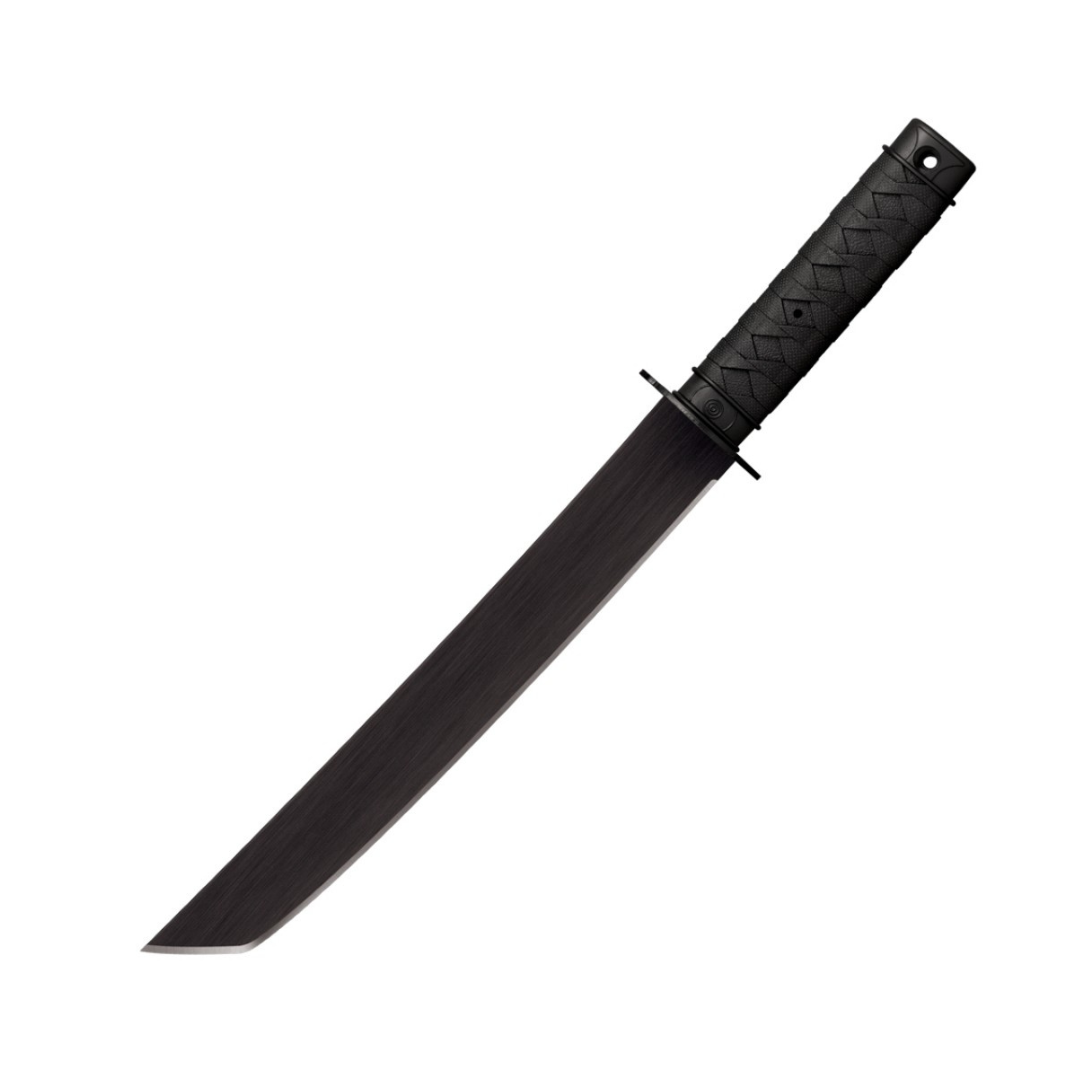 Cold Steel Tactical Tanto Machete 19-3/8" Length, Black, 13", One Size