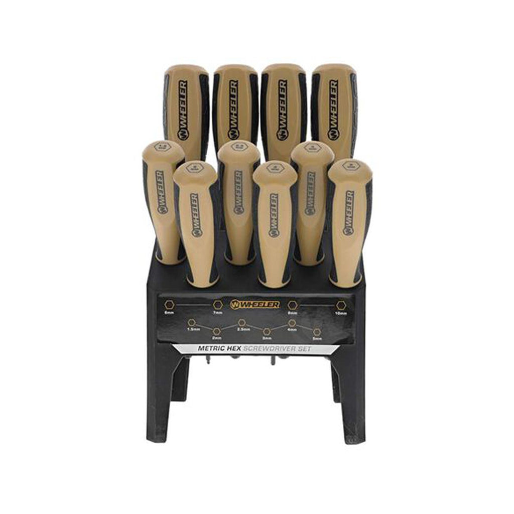 Wheeler 30 Piece SAE/Metric Hex and Torx Benchtop Screwdriver Set for Pistol Rifle Handgun Gunsmithing Rebuild and Maintenance