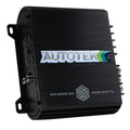 Autotek 2000 Watt 2 Channel Car Audio Amplifier with Bass Knob, High Output Class D Mono Bridged 4 Ohm Stable Input, Street Machine, SM-2000.2D, Black