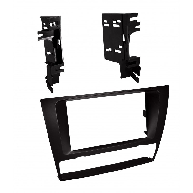 American International BMWK320 Double‑DIN Dash Installation Kit for Select 2006–2013 BMW 3 Series – Satin Black