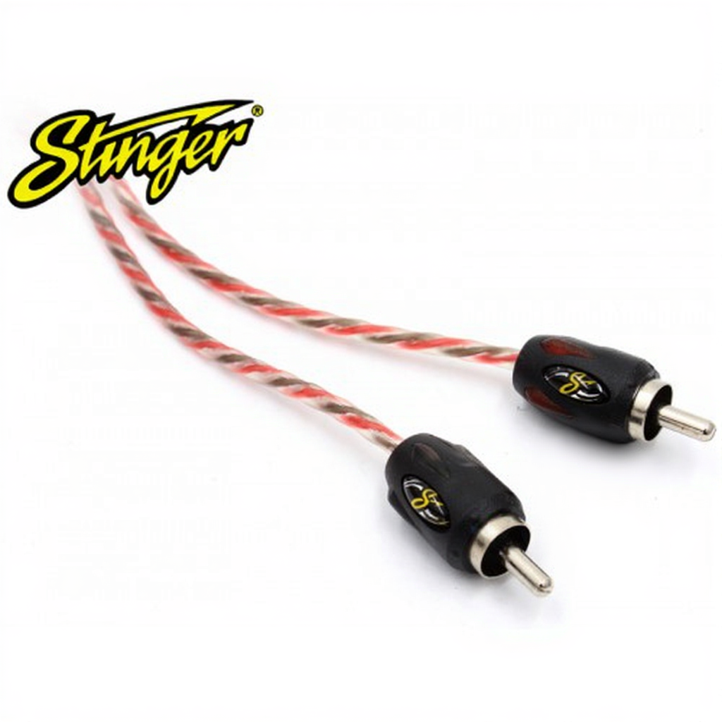 Stinger SI426 6-Foot 4000 Series Professional 2 Channel RCA Interconnects