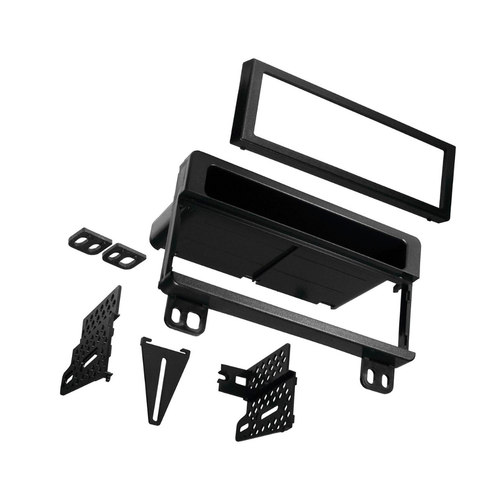 American International FMK550 Single DIN/ISO Dash Installation Kit with Pocket – Fits 1995-2011 Ford, Lincoln, Mercury & Mazda Vehicles