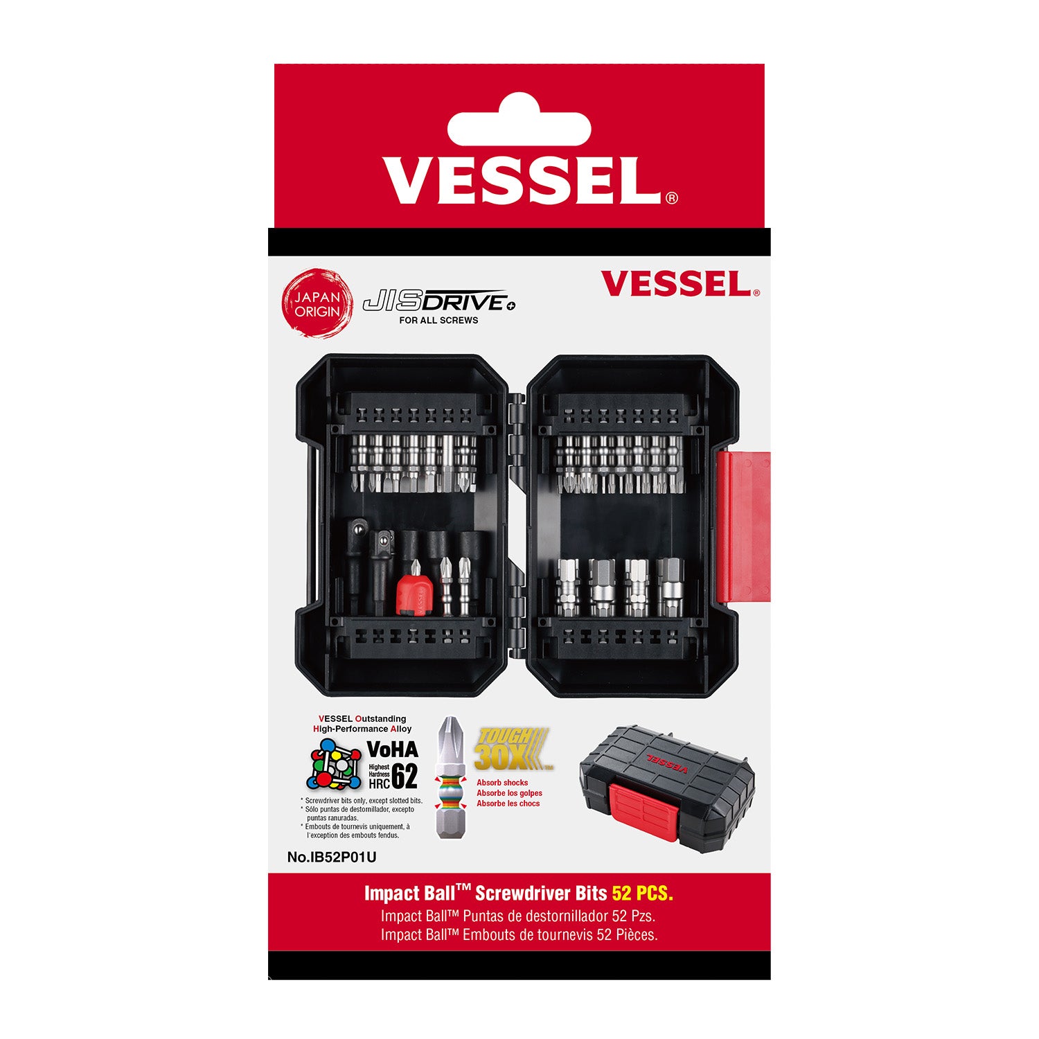 IMPACT BALL Torsion Bit 52PCS SET