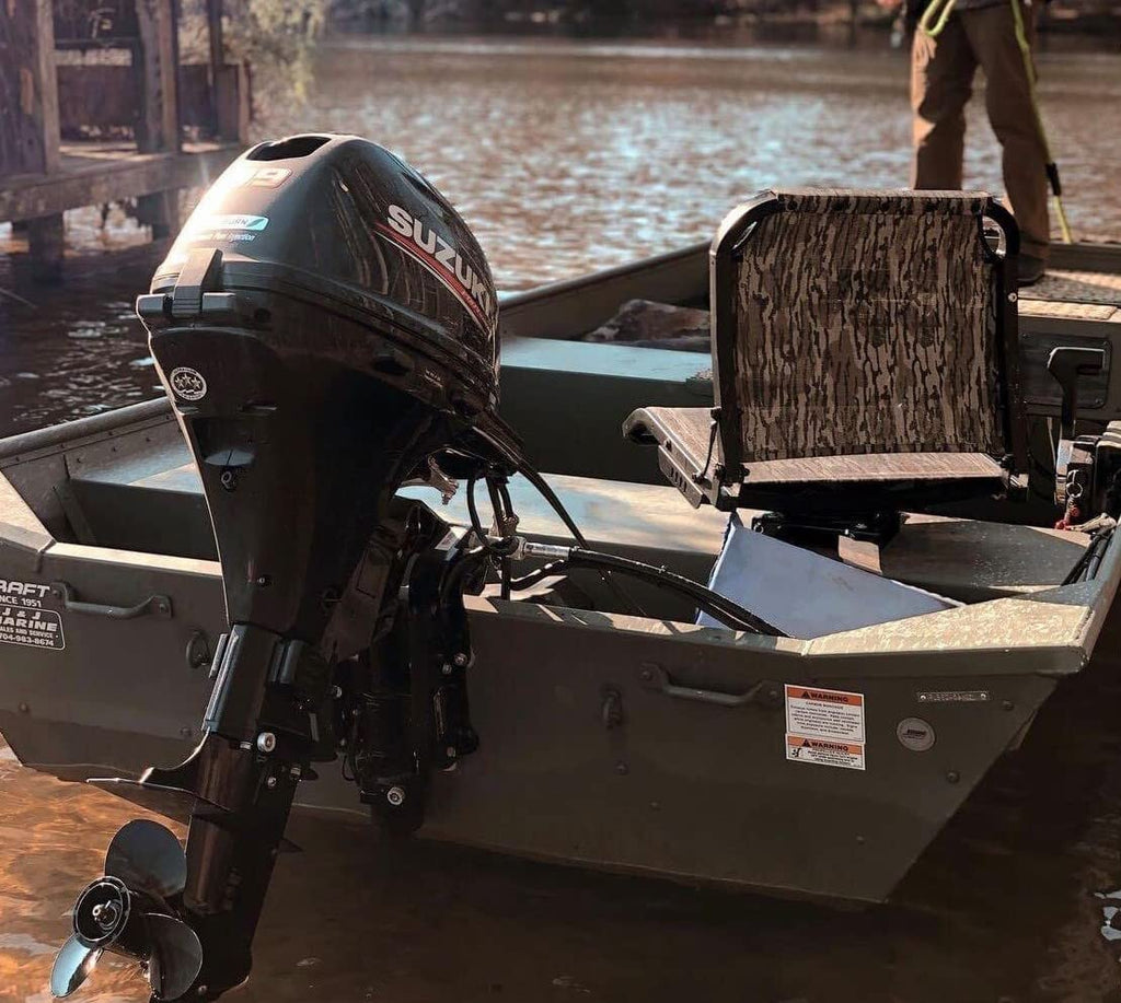 Millennium Marine B100 Boat Seat In Bottomland Camo