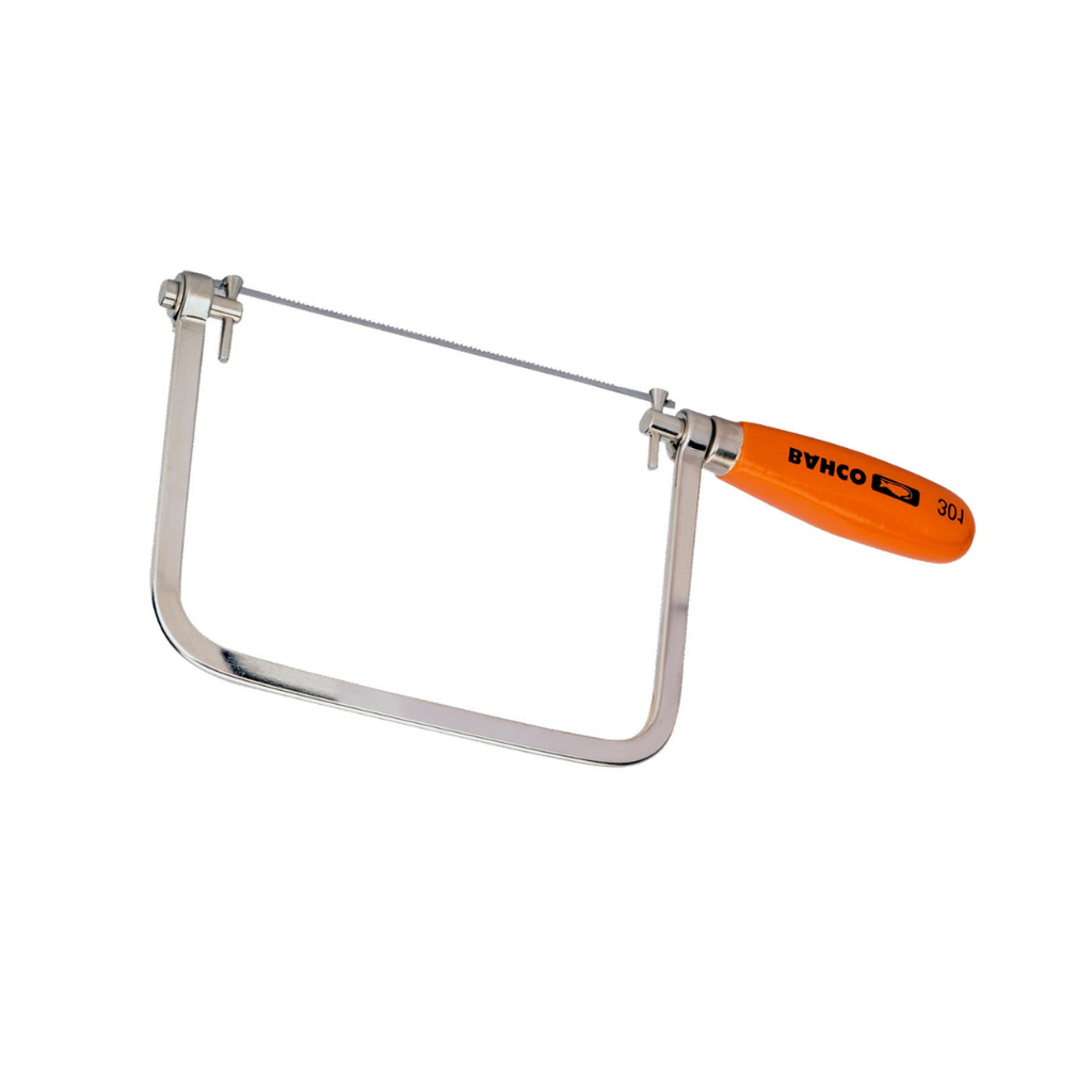 Bahco BAH301 6″ Coping Saw with Wooden Handle – High-Quality Fine Cut Saw
