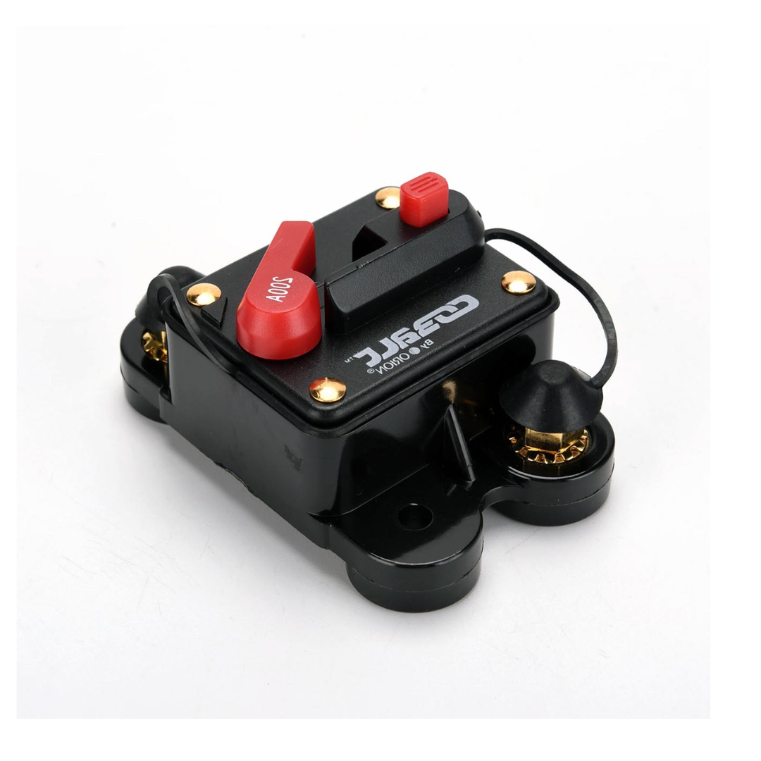 Orion Cobalt CB200A 200 Amp Circuit Breaker W/Manual Reset for Car, Marine, ATV, Trucks, RV, Motorcycle - Manual Power Protect for Audio Systems Fuse, Battery Thermal, 12V-24VDC (200A)