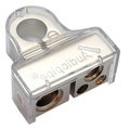 Audiopipe BTP705N Negative Battery Terminal – Platinum Finish, Multi-Feed Car Audio & Power Connection, Corrosion-Resistant