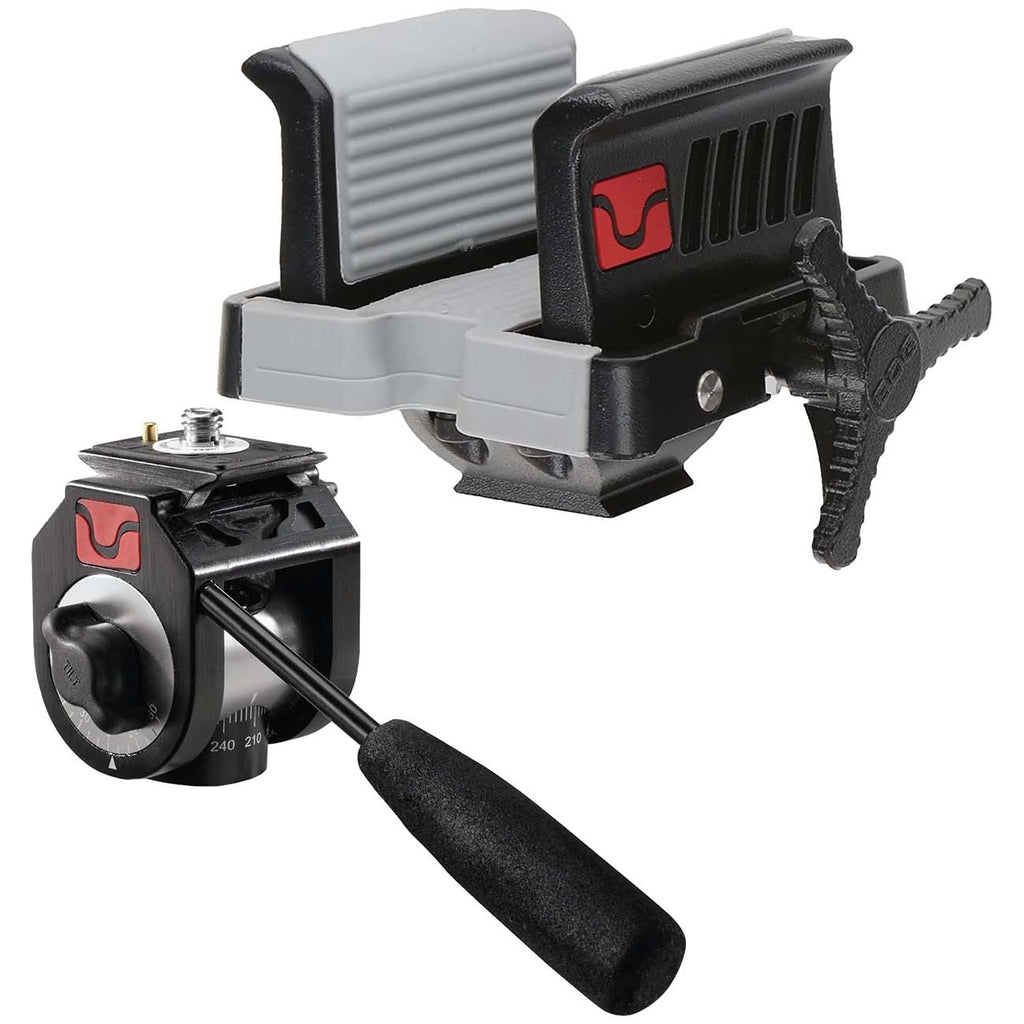 BOG DeathGrip Ultralite and Great Divide Head Combo with Durable Aluminum and Magnesium Construction, Universal Gun Rest, Quick Adjustment, and Ultra-Smooth Movement for Hunting, Shooting, and Outdoor