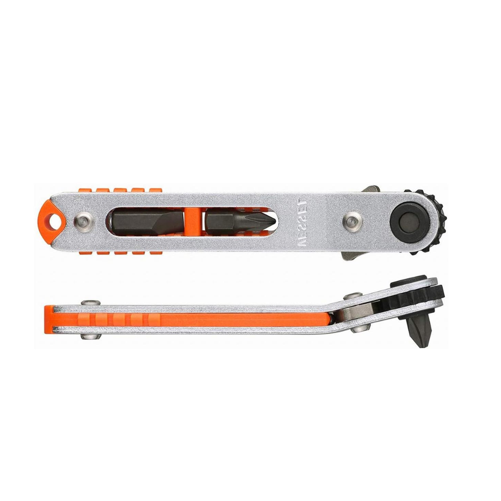 VESSEL Low-Profile Flat Plate Ratchet Screwdriver Set (TX79U (15° Bent-up Type))