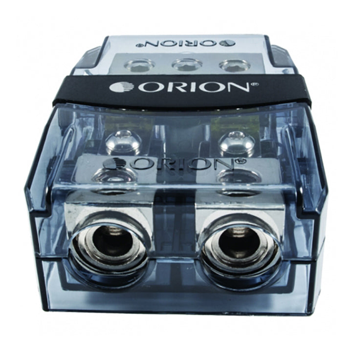 Orion XTR OWFHM30204 Power Distribution Block, Three 0/2 Gauge Input for Two 2/4 Gauge Output, Dual Mini ANL Fuse Holder for Car Audio Amplifier | Auto Parts, Automotive, Marine (100A Fuses Included)