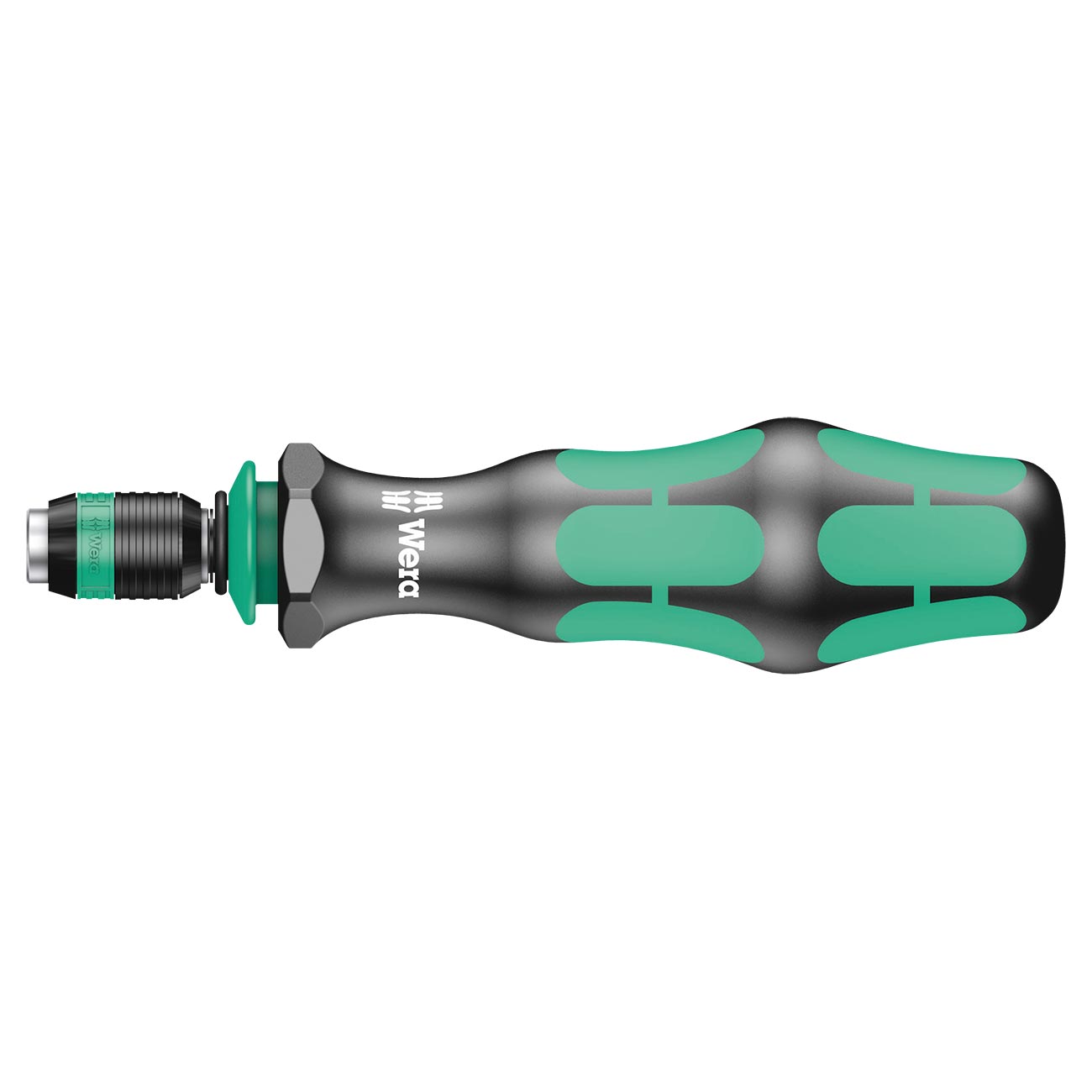 Wera 05051482001 Kraftform 817 R Hexagon Bitholding Screwdriver, Rapidator Quick-Release Chuck, 1/4" Head, 133mm Blade Length