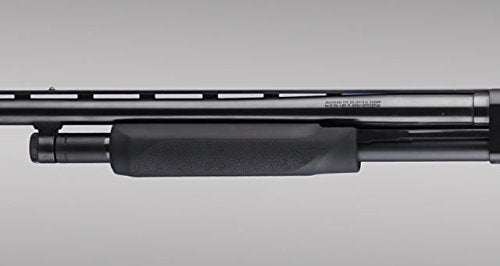 Hogue OverMolded Rubber Shotgun Stock & Forend Kit for Mossberg 500, 590A1, 510 Mini, Maverick 88 (12 Gauge), Black - 05012