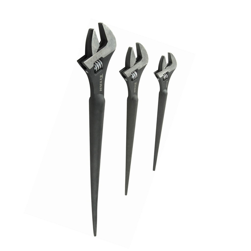 Titan 223 Adjustable Construction Spud Wrench, 3-Pc Set