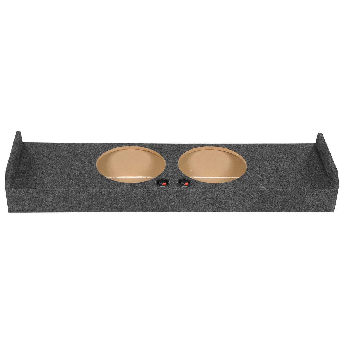 QPower BQFORD122009DF Dual 12" Sealed Subwoofer Enclosure for 2009–2024 Ford F-150 Super Crew & 2017–2024 F-250/350 Super Duty