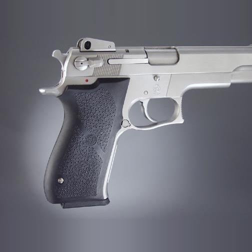 Rubber Grip-S&W Full Size.45/10mm Hogue 06010