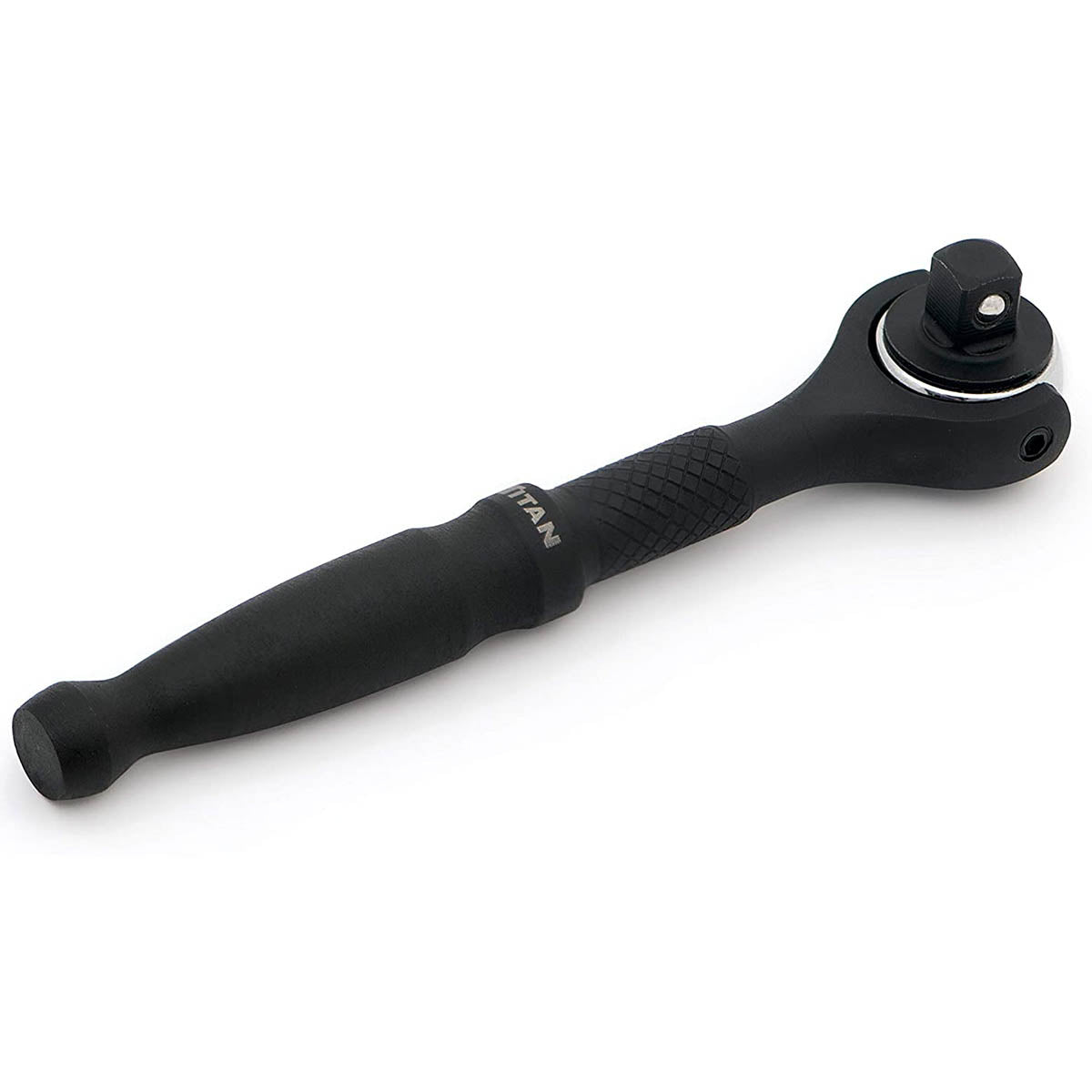 Titan 11313 1/4-Inch Drive x 4-Inch Micro 90-Tooth Swivel Head Ratchet